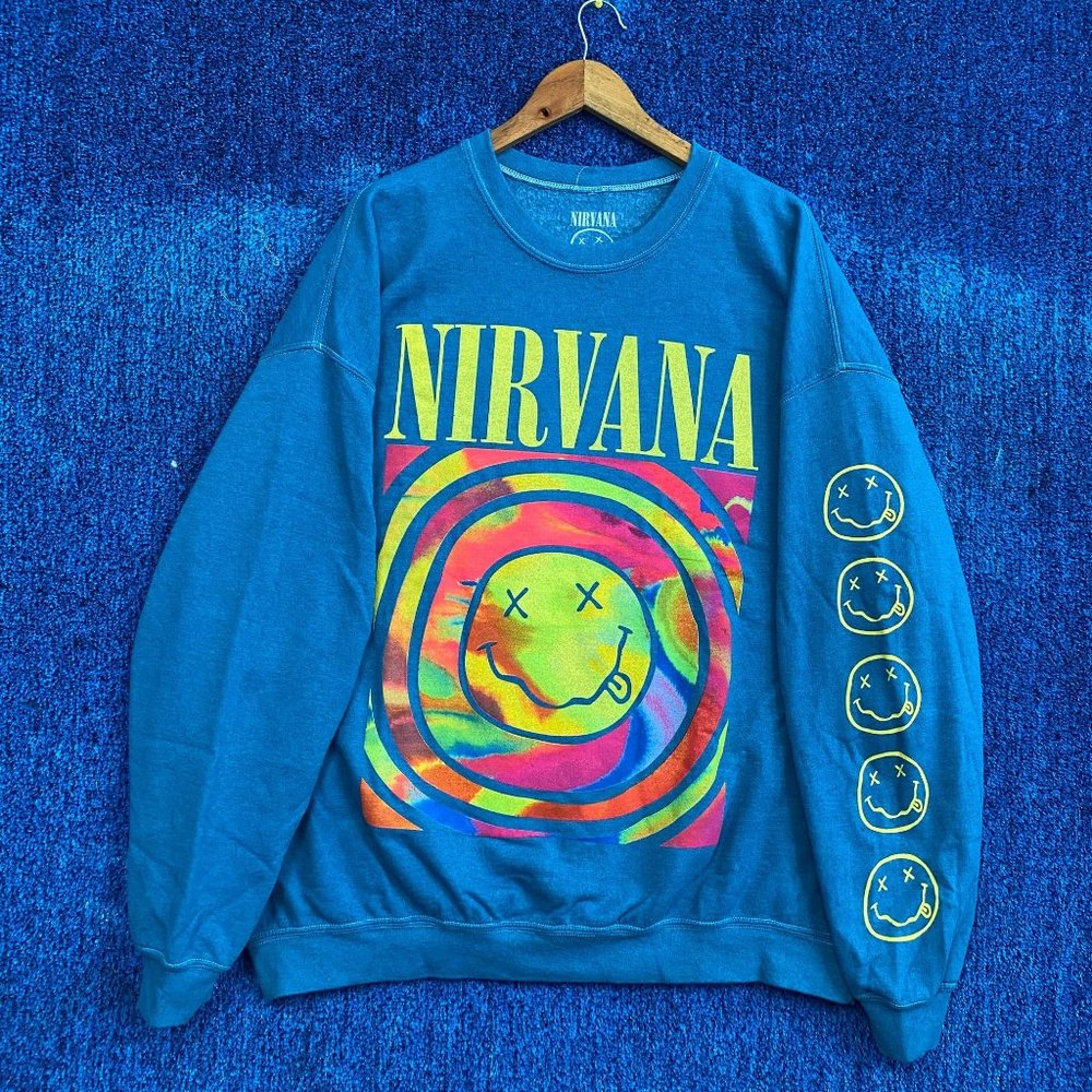 Nirvana Crewneck Rock Sweater Size S/M